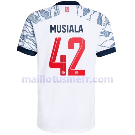 Maillot de Foot FC Bayern Munich Jamal Musiala 42 Troisième 2021-22